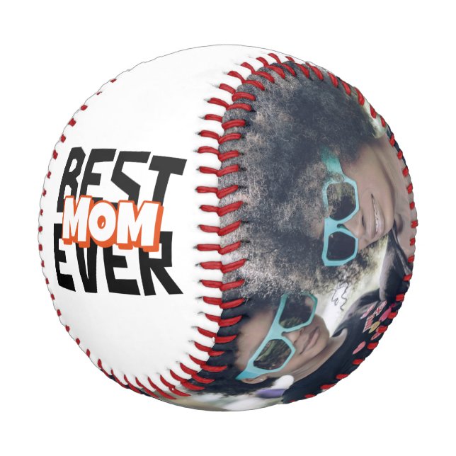 Personalized One Of A Kind Custom Made Mothers Day Baseball (Angled)