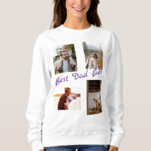 Personalized One Of A Kind Family Photo Collage Sweatshirt
