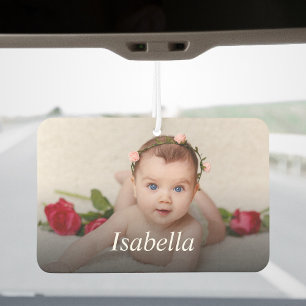Personalized One Of a Kind Photo And Name Air Freshener
