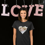 Personalized One Of A Kind Photo Heart T-Shirt<br><div class="desc">Custom Personalized One Of A Kind Photo Heart shirts from Ricaso - Love heart Photo Template Design .. simply add your own photograph to this great custom t-shirt .. easy to personalize .. customizable photo templates tees for him her and them huge selection to choose from - if your photograph...</div>