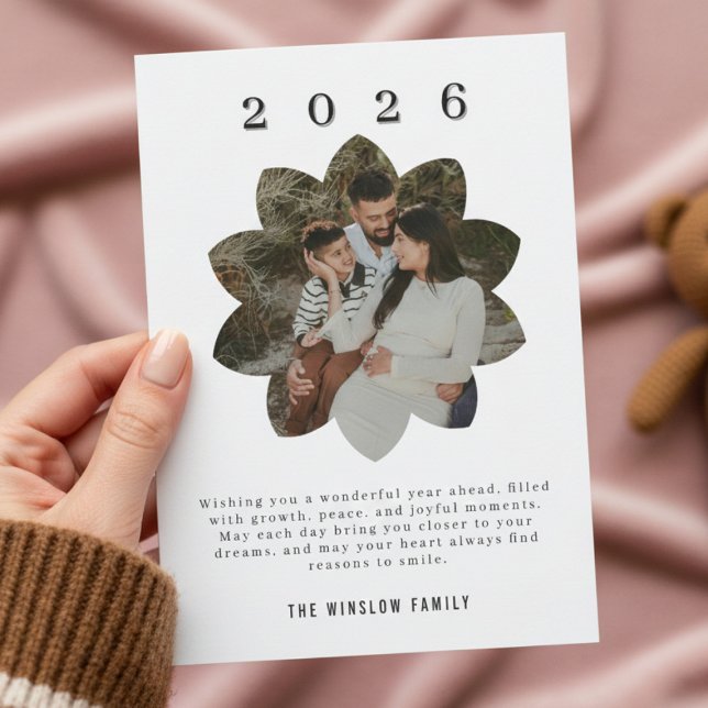 Personalized One-Photo New Year Card 2026 (Creator Uploaded)