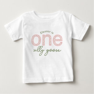 Personalized "One Silly Goose" Shirt