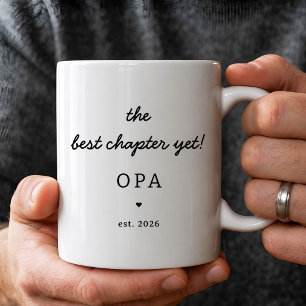 Personalized Opa Mug New Grandpa Gift