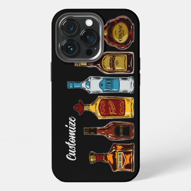 Personalized Open Bar iPhone Case (Back)