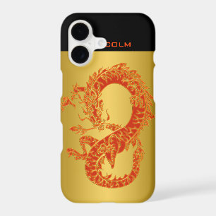 Personalized Orange Dragon 2 iPhone 7 Case