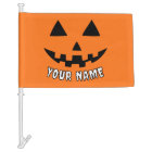 Personalized Orange Pumpkin Halloween Your Name