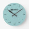 Personalized Original Music Note Clock