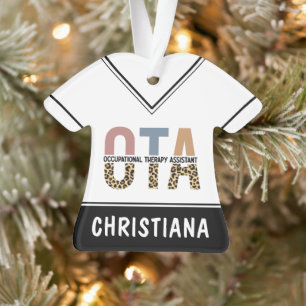 Personalized OTA Occupational Therapy Assistant Ornament