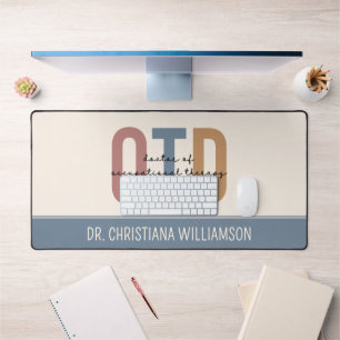 Personalized OTD Doctor of Occupational Therapy Desk Mat
