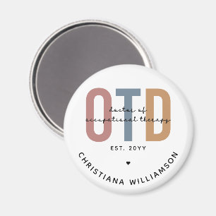 Personalized OTD Doctor of Occupational Therapy Magnet