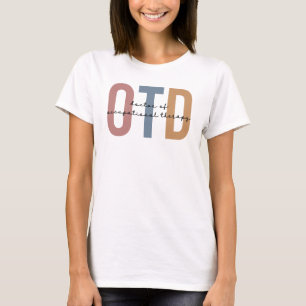 Personalized OTD Doctor of Occupational Therapy T-Shirt
