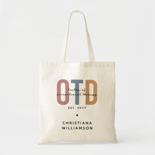 Personalized OTD Doctor of Occupational Therapy Tote Bag