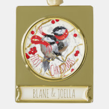 Personalized - Our First Christmas | Chickadees