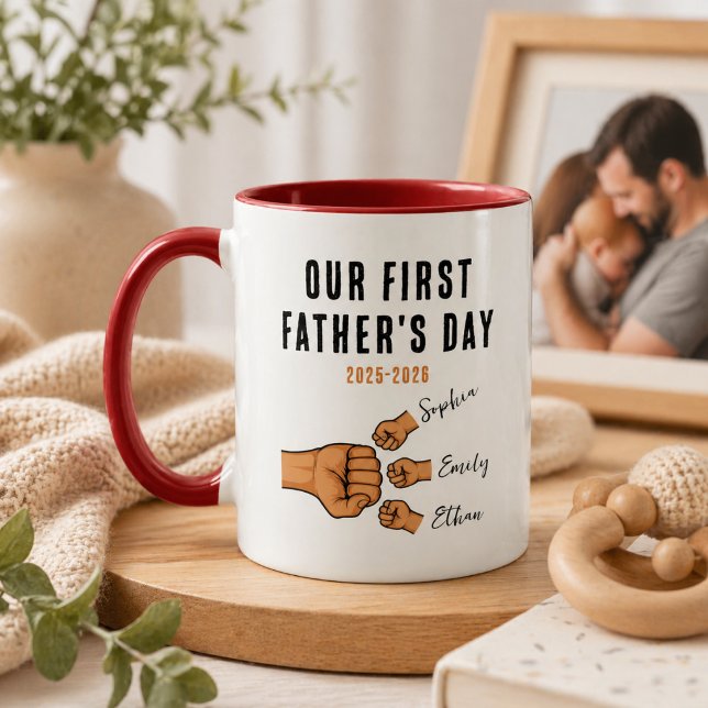 Personalized Our First Father’s Day Mug | New Dad (Personalized Our First Father’s Day Mug | New Dad)