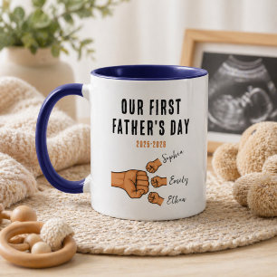 Personalized Our First Father’s Day Mug   New Dad
