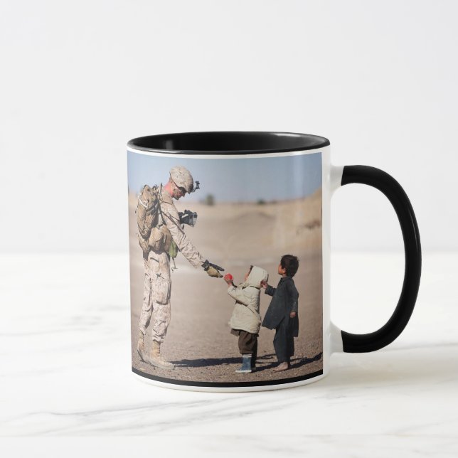 Personalized "Our Hero" Mug, Military support Mug (Right)