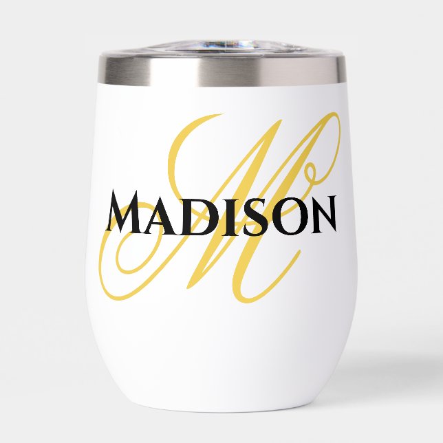 Personalized outdoor wine glass (Front)