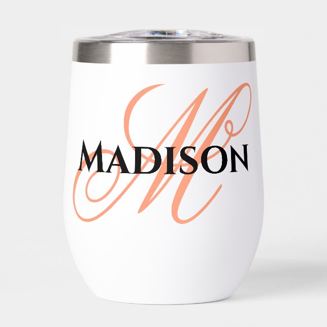 Personalized outdoor wine glass (Avant)