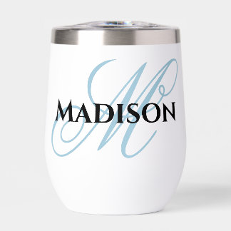 Personalized outdoor wine glass thermal wine tumbl