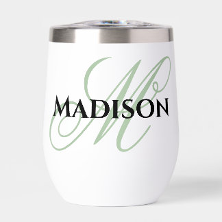 Personalized outdoor wine glass thermal wine tumbl