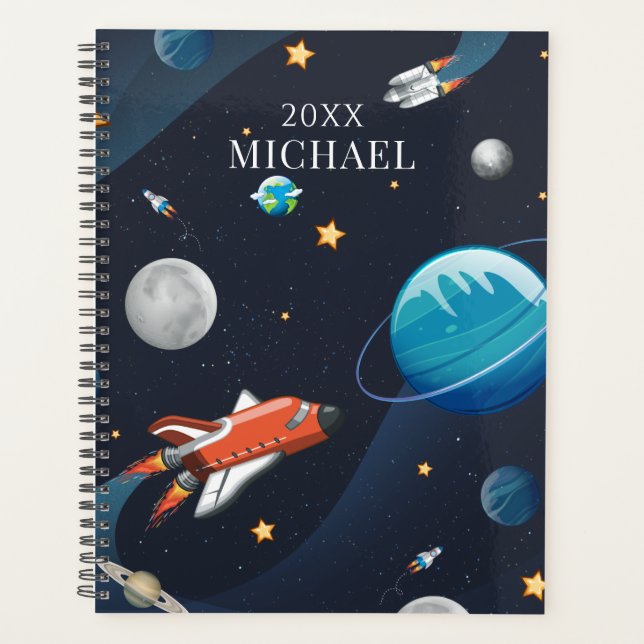 Personalized Outer Space Activity in the Galaxy Planner (Front)