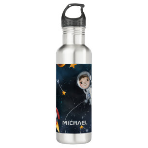Personalized Outer Space Astronaut Shuttle 710 Ml Water Bottle