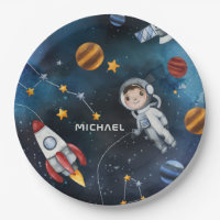 Personalized Outer Space Astronaut Shuttle Travel