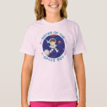 Personalized Outer Space Boy Birthday Sister T-Shirt<br><div class="desc">Help the whole family celebrate the space boy's birthday with an outer space theme party. This shirt feature a female astronaut and the text "Sister of the Space boy" The text can be edited by clicking on the "Personalize" button above</div>