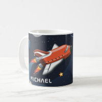 Personalized Outer Space Galaxy Shuttle Travel