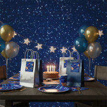 Personalized Outer Space Galaxy THANK YOU Birthday