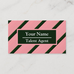 Personalized Outstanding Stripe Business Card