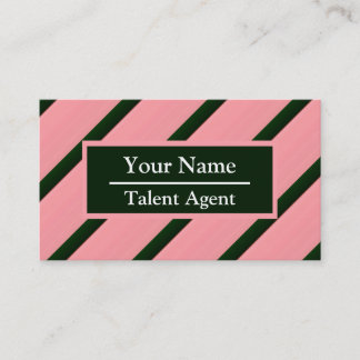 Personalized Outstanding Stripe Business Card