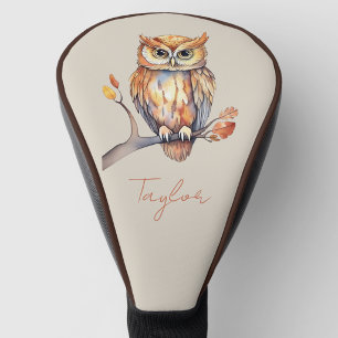 Personalized Owl Golf Head Cover
