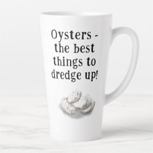 Personalized Oyster Fisherman's Latte Mug