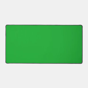 Personalized P Green Desk Mat for Home or Office