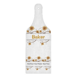 Personalized Paddle Cutting Board Template