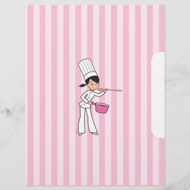 Personalized Pages for Recipes - Illustrated (Front)