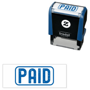 Personalized Paid Business Self-inking Stamp