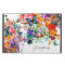 Personalized Paint splash Butterflies Pop Art