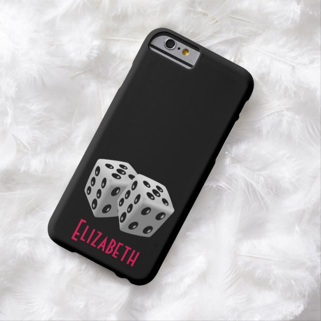 Personalized Pair of Dice Case-Mate iPhone Case (In Situ)