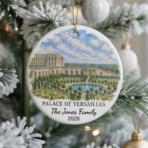 Personalized Palace of Versailles Ceramic Ornament