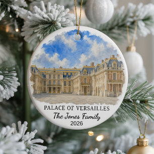 Personalized Palace of Versailles Ceramic Ornament
