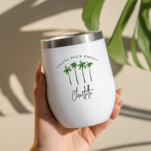 Personalized Palm Tree Bachelorette Party