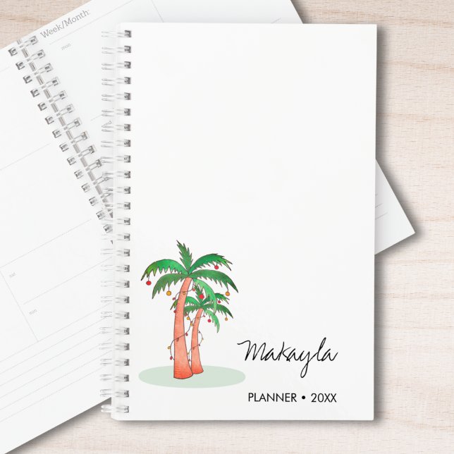 Personalized Palm Trees  Planner (Creator Uploaded)