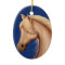 Personalized Palomino Pony Red White Blue Horse