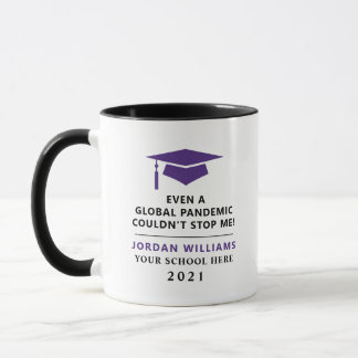 Personalized Pandemic - Graduate Class of 2021 Mug