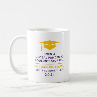 Personalized Pandemic - Graduate Class of 2021 Mug