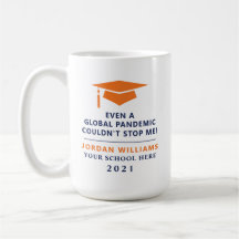 Personalized Pandemic - Graduate Class of 2021 Mug