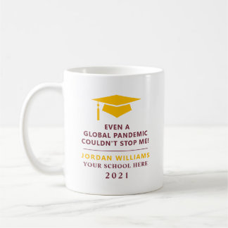 Personalized Pandemic - Graduate Class of 2021 Mug