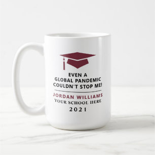 Personalized Pandemic - Graduate Class of 2021 Mug